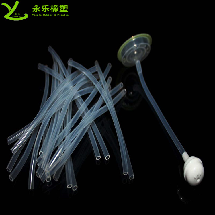 擠出奶瓶硅膠管，食品級(jí)透明奶瓶硅膠管，耐高溫硅膠管