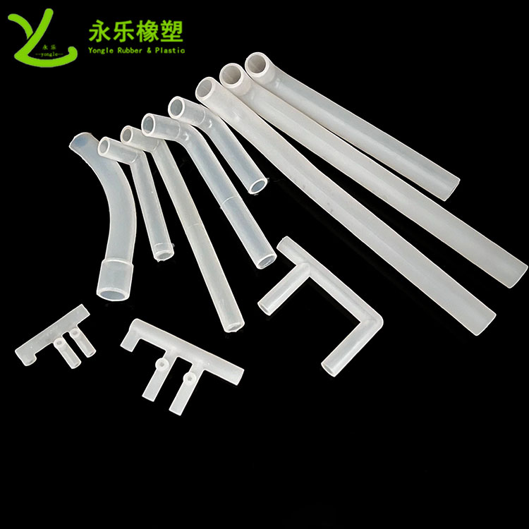 醫(yī)用硅膠彎管，模壓硅膠彎管，血氧儀硅膠彎管