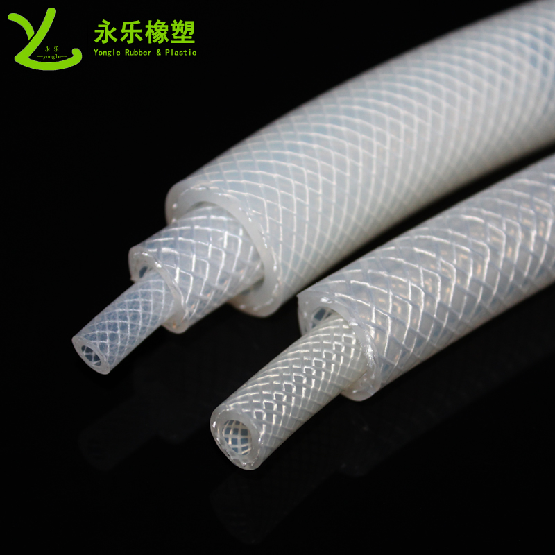 復(fù)合編織硅膠管，制氧機(jī)編織硅膠管，鉑金編織硅膠管