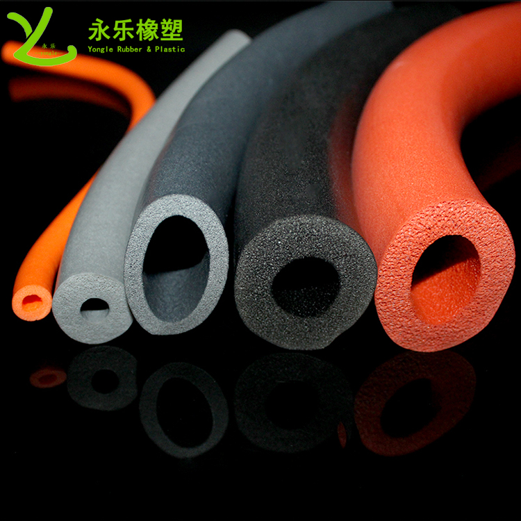 擠出發(fā)泡硅膠管，耐高溫發(fā)泡硅膠管，彩色發(fā)泡硅膠管