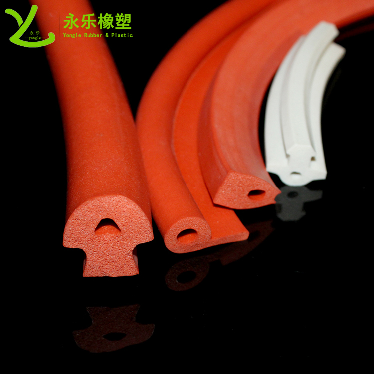 耐高溫發(fā)泡硅膠條，阻燃發(fā)泡硅膠條，細(xì)孔硅膠發(fā)泡條