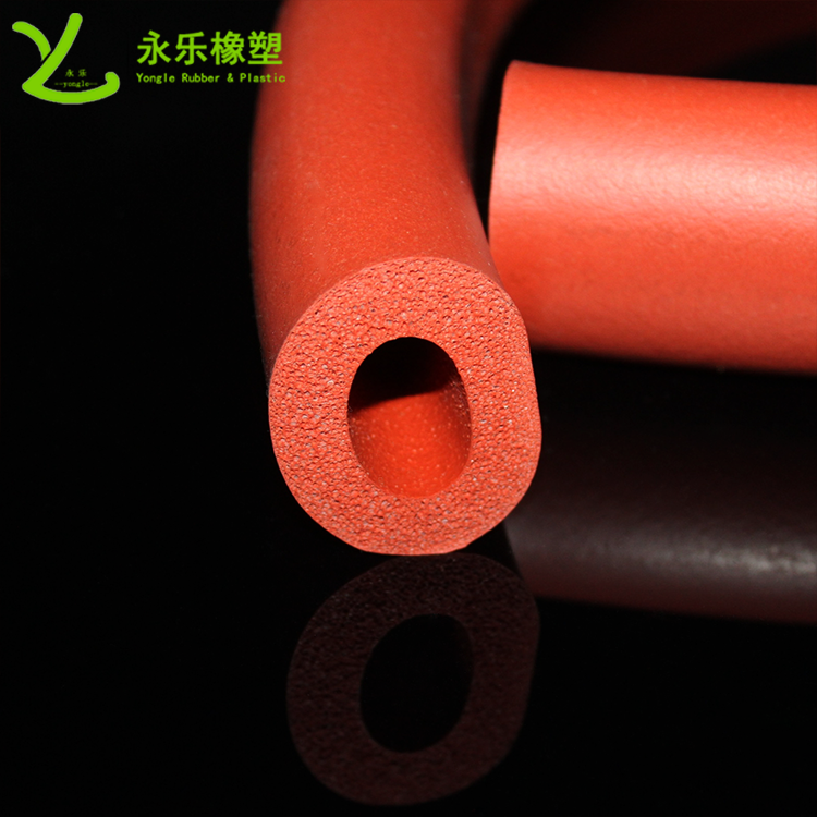 發(fā)泡硅膠管，耐高溫發(fā)泡硅膠管，阻燃硅膠發(fā)泡管，硅膠發(fā)泡管