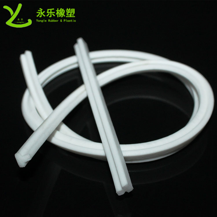 泛光燈發(fā)泡硅膠條，阻燃發(fā)泡密封條，耐高溫硅膠發(fā)泡條