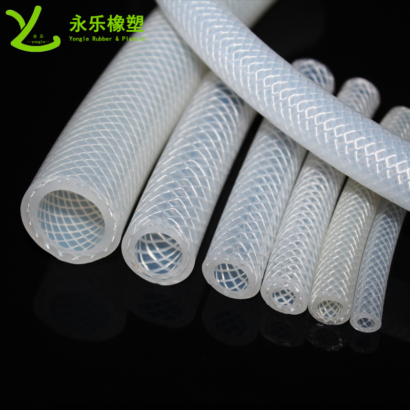 復(fù)合編織硅膠管，制氧機(jī)編織硅膠管，鉑金編織硅膠管