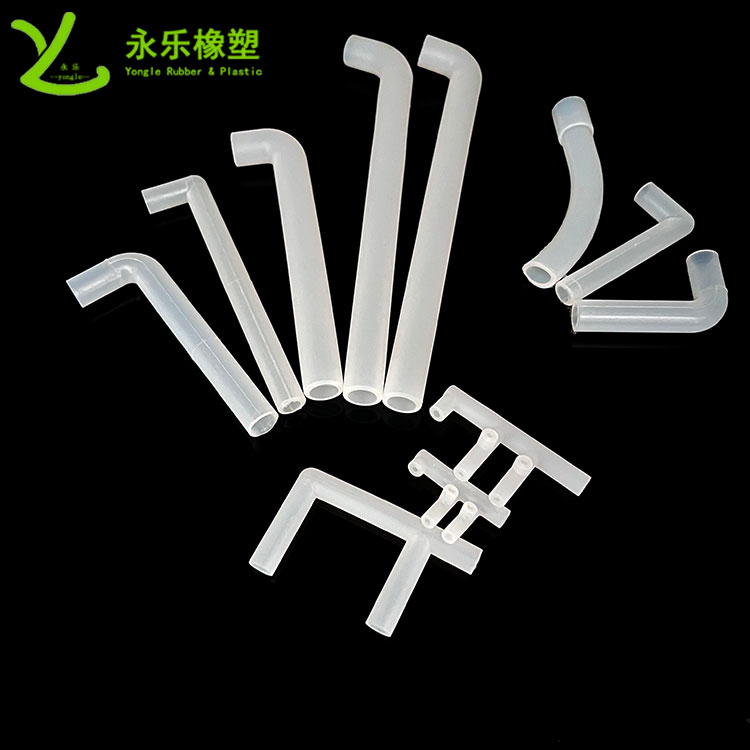醫(yī)用硅膠彎管，模壓硅膠彎管，血氧儀硅膠彎管