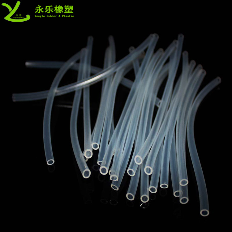 擠出奶瓶硅膠管，食品級(jí)透明奶瓶硅膠管，耐高溫硅膠管