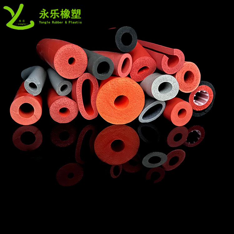 擠出發(fā)泡硅膠管，耐高溫發(fā)泡硅膠管，耐老化發(fā)泡硅膠管