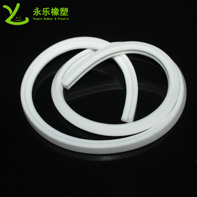 泛光燈發(fā)泡硅膠條，阻燃發(fā)泡密封條，耐高溫硅膠發(fā)泡條