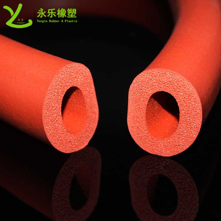 發(fā)泡硅膠管，耐高溫發(fā)泡硅膠管，阻燃硅膠發(fā)泡管，硅膠發(fā)泡管