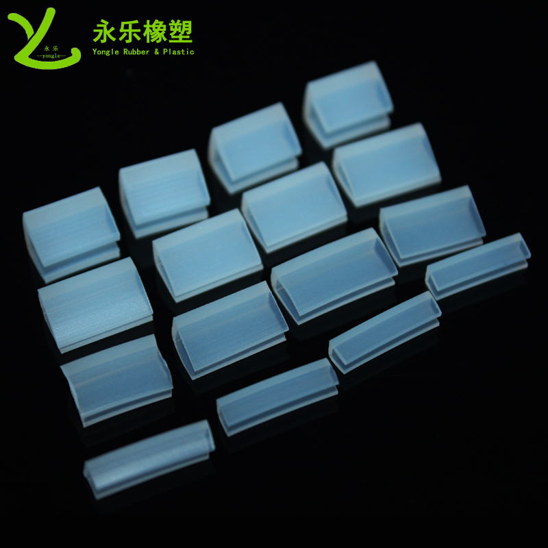 路燈硅膠U形密封條，燈具U形硅膠包邊條，U形燈具防水密封條